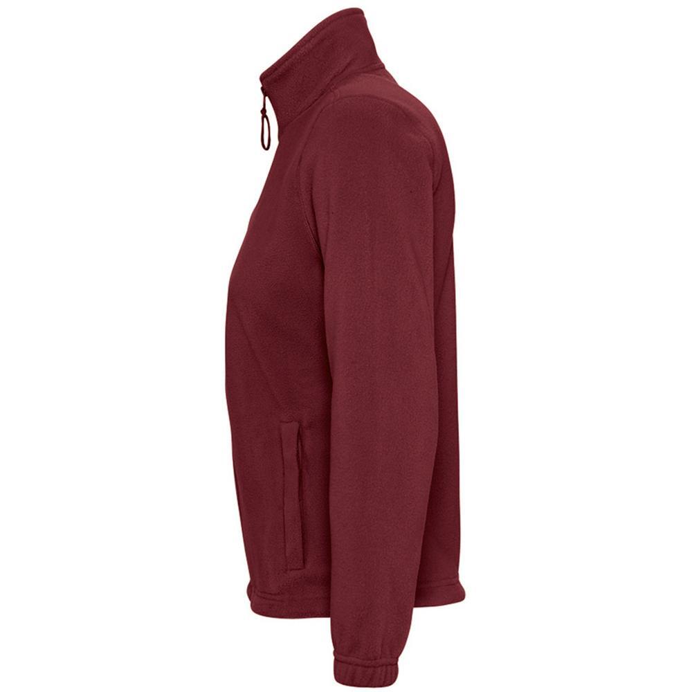 Veste Polaire NORTH Femme (Bordeaux) 3/4