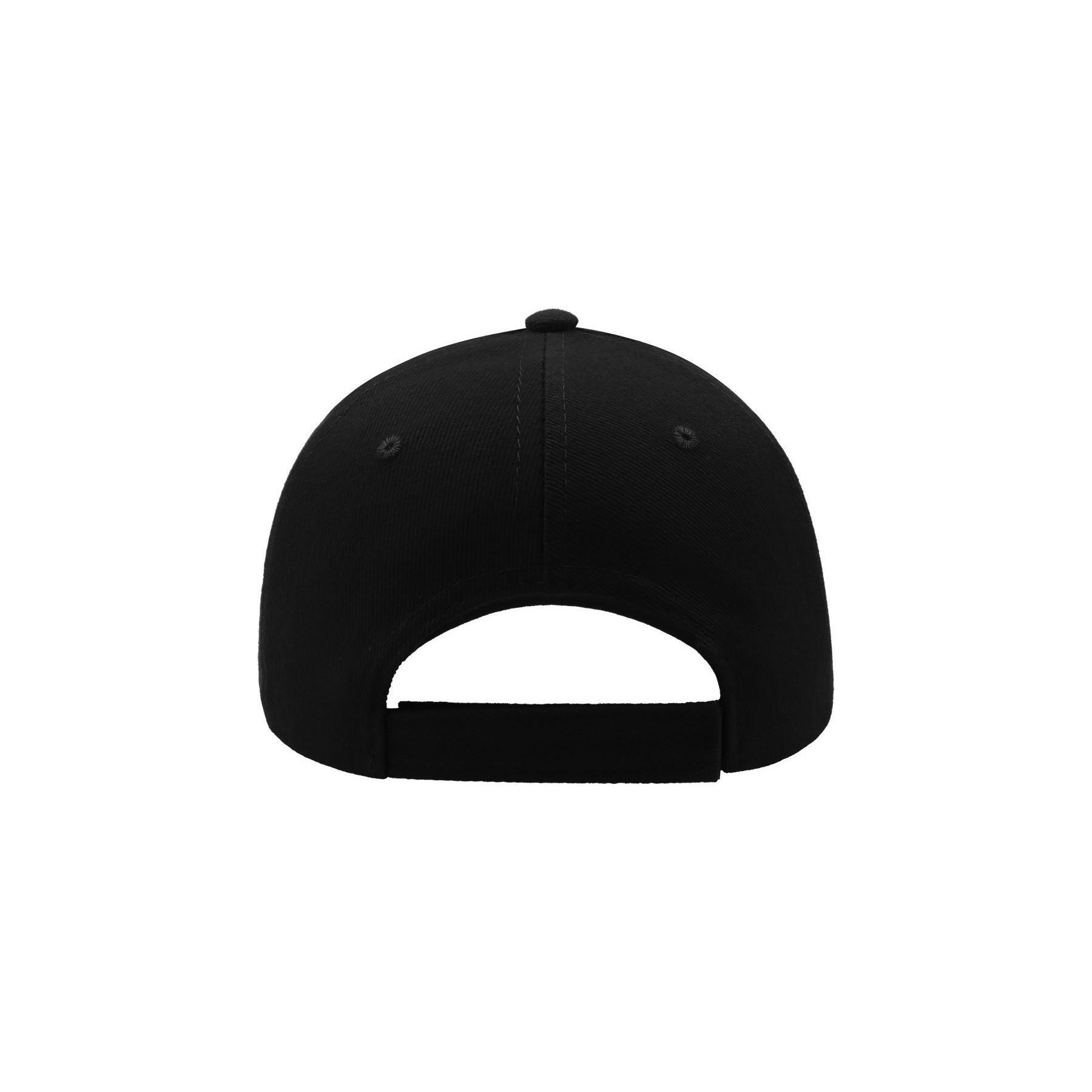 Gorra de 5 paneles de algodón modelo Liberty Five Negro 2/4