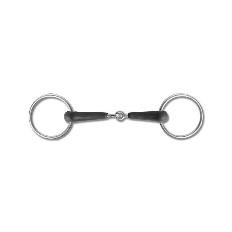 Mors pour cheval en caoutchouc simple brisure Waldhausen d