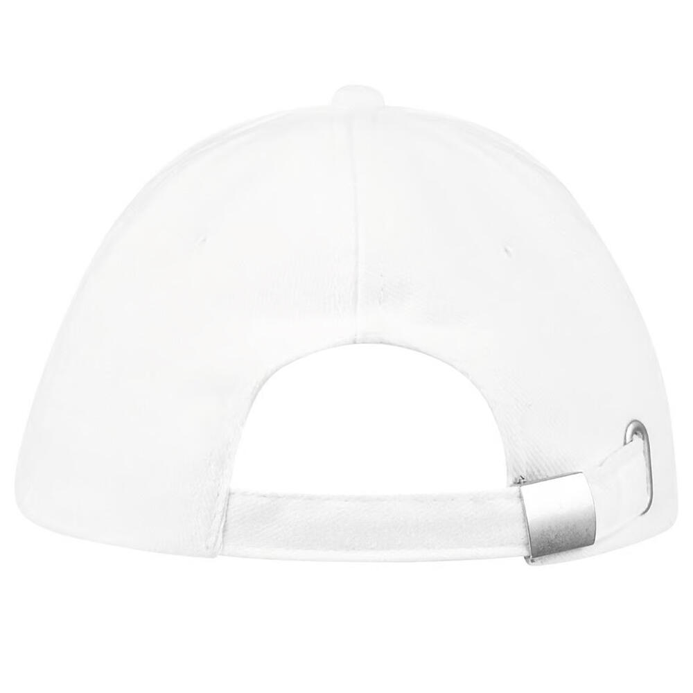Boné de basebol com 6 painéis Buffalo (Branco) 2/3