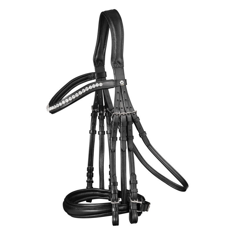 Hoofdstellen voor paarden Waldhausen X-Line Supersoft 1/2
