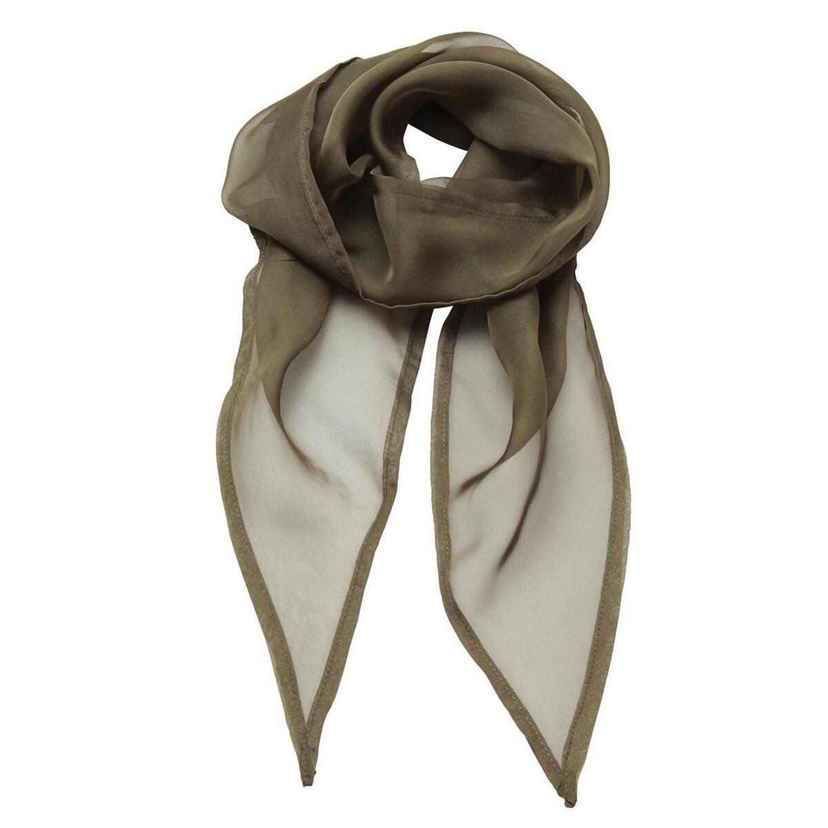 PREMIER Cachecol Chiffon Mulher Azeitona