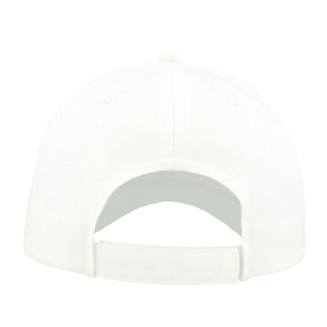 Gorra de béisbol de 6 paneles modelo Zoom Blanco 2/3