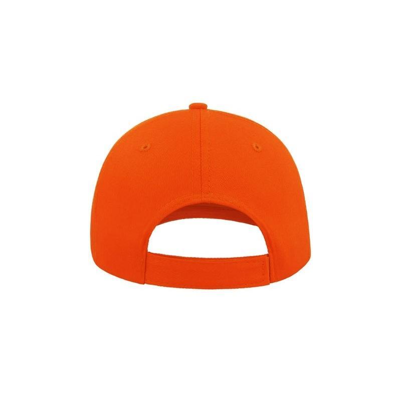 Gorra de 5 paneles diseño sandwich modelo Start 5 Naranja 2/4