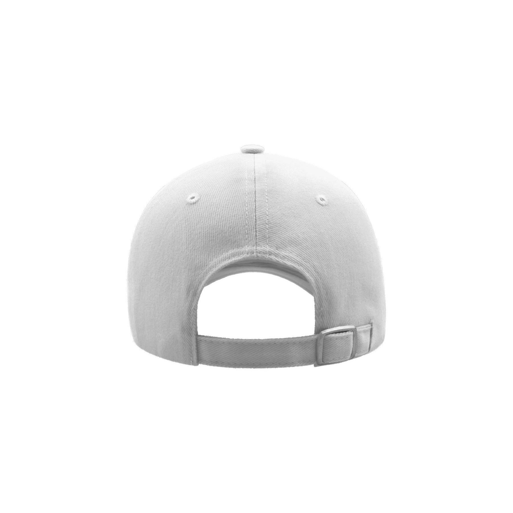 Casquette Sandwich En Coton Épais Mixte (Blanc / Bleu Marine) 2/4