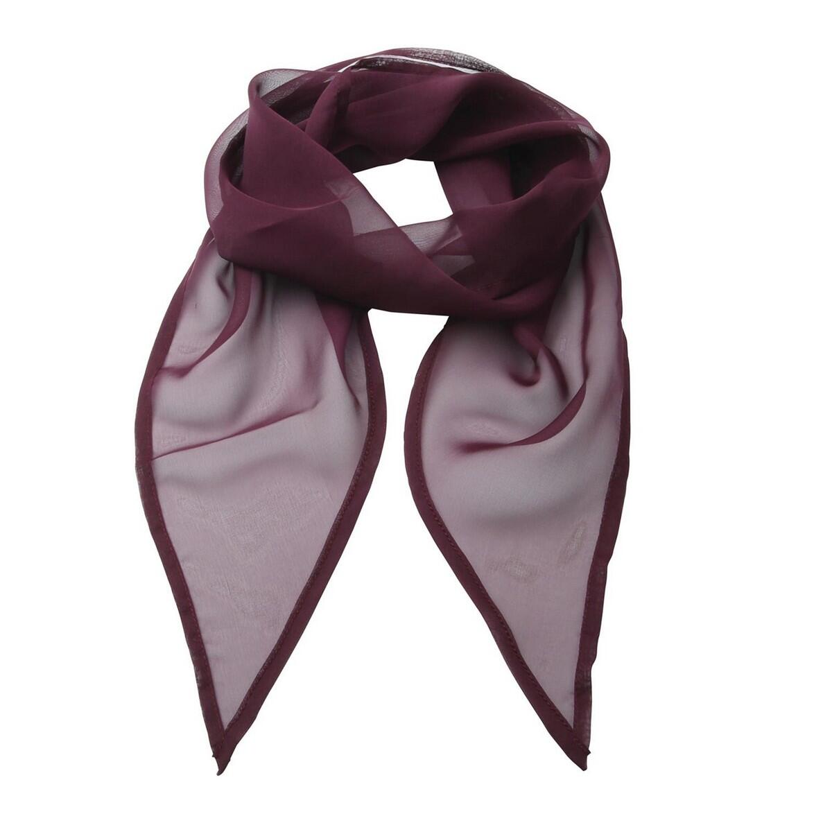 PREMIER Cachecol Chiffon Mulher Beringela