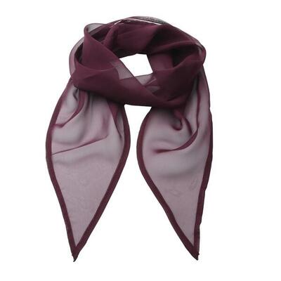 Dames chiffon sjaal (turquoise)
