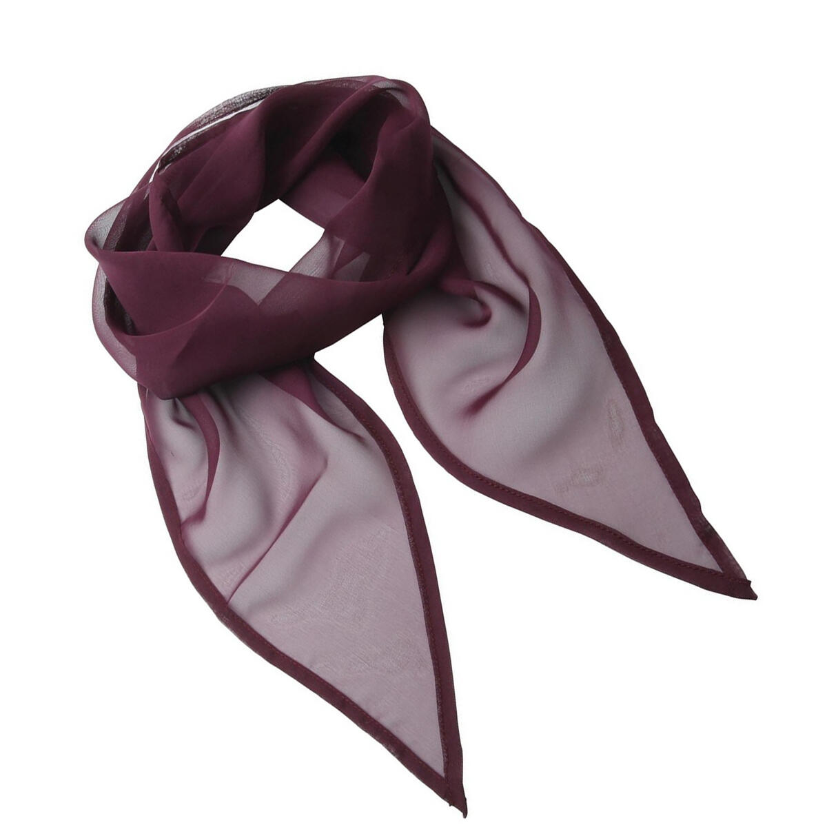 Cachecol Chiffon Mulher (Beringela) 2/3