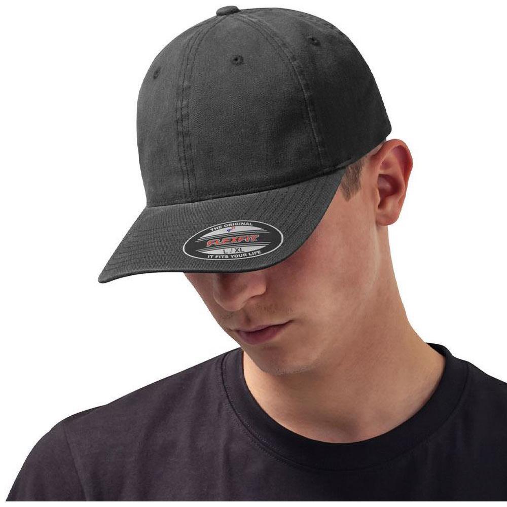 Dad Baseballkappe Damen und Herren Schwarz 2/2