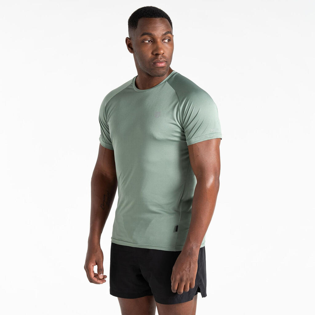 Mens Accelerate Lightweight TShirt (Olivine Green)