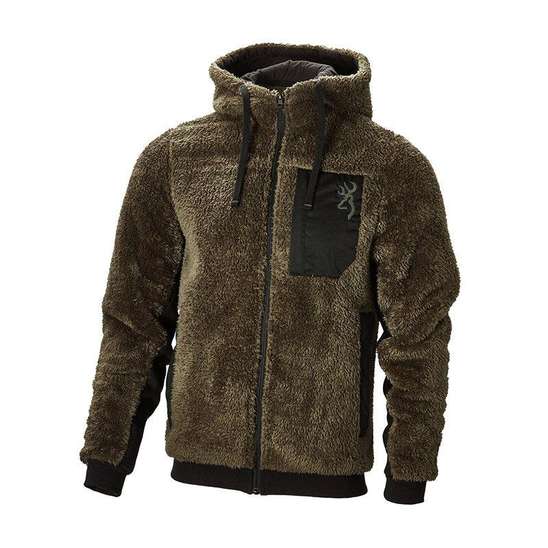 BROWNING Felpa da caccia - Snapshot - Verde - Uomo