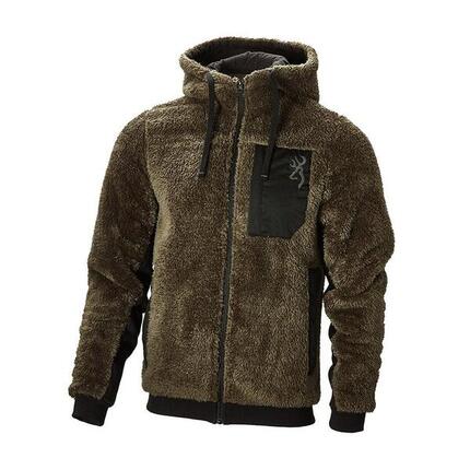 BROWNING Pull Sherpa Snapshot Vert taille S