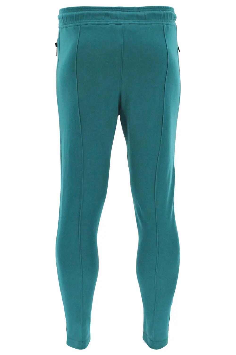 Trouser LA Luxe Lounge Petrol heren/dames katoen 2/5