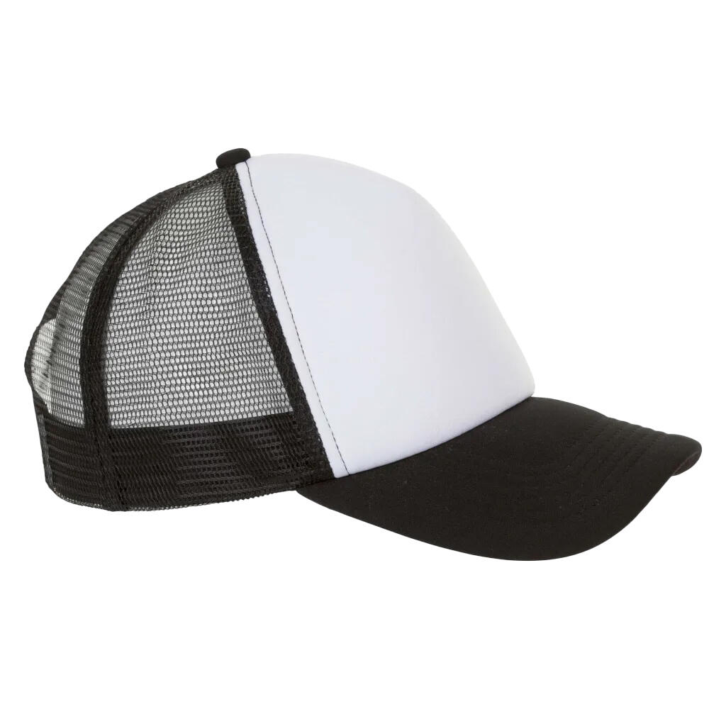 Casquette De Baseball BUBBLE (Blanc / Noir) 3/4