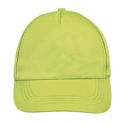 Buzz 5 paneel baseball cap (appelgroen)