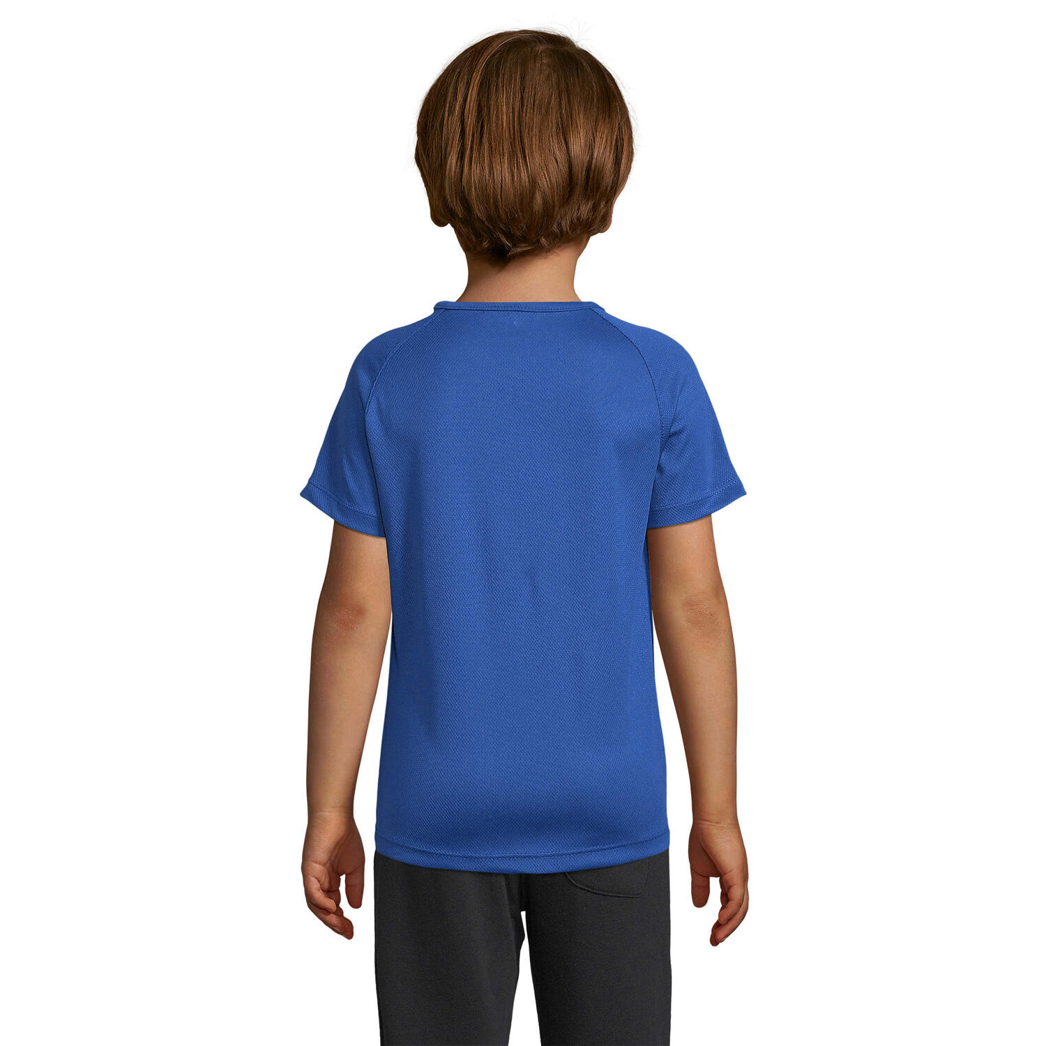 Maglietta Raglan Bambini SOLS Sporty Blu Reale 2/3