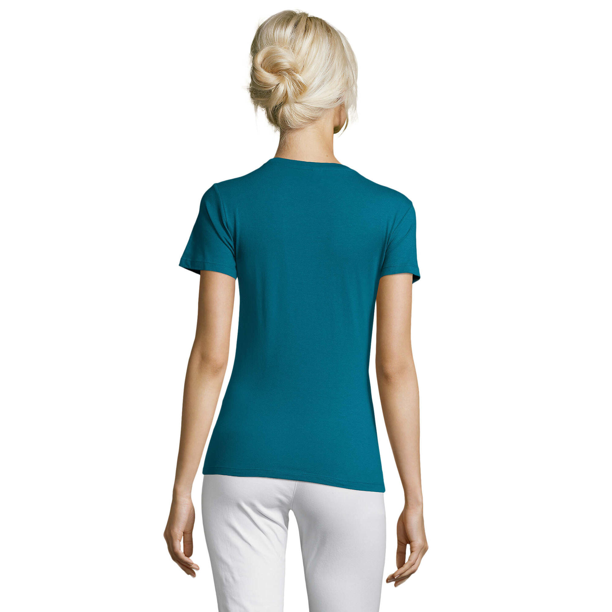 Tshirt REGENT Femme (Bleu Canard) 2/3