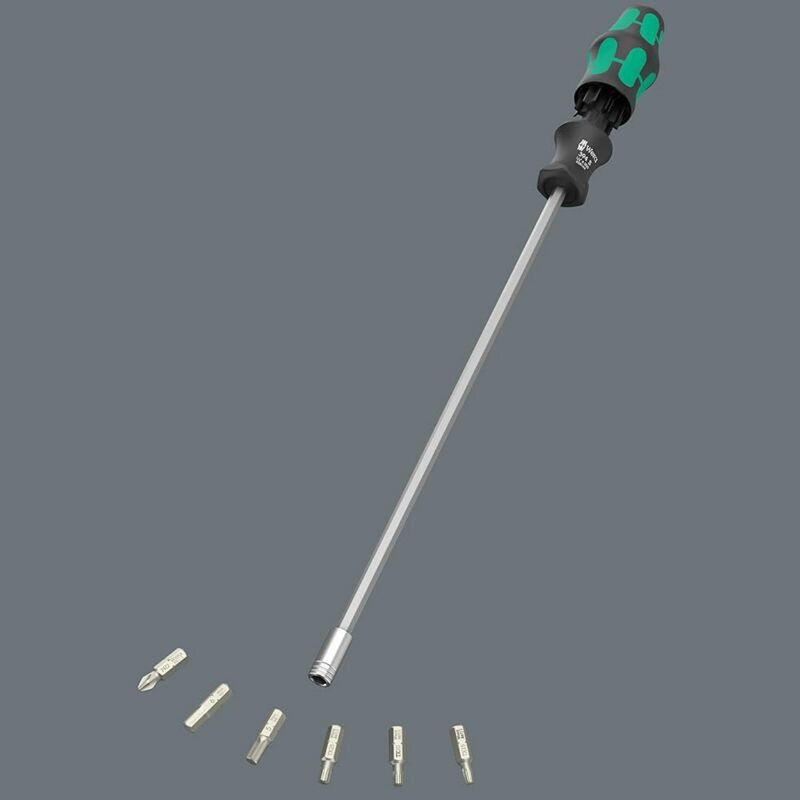 Tournevis porte embout Wera 27 Sb Kraftform Kompakt 27 XL SHK 2/4