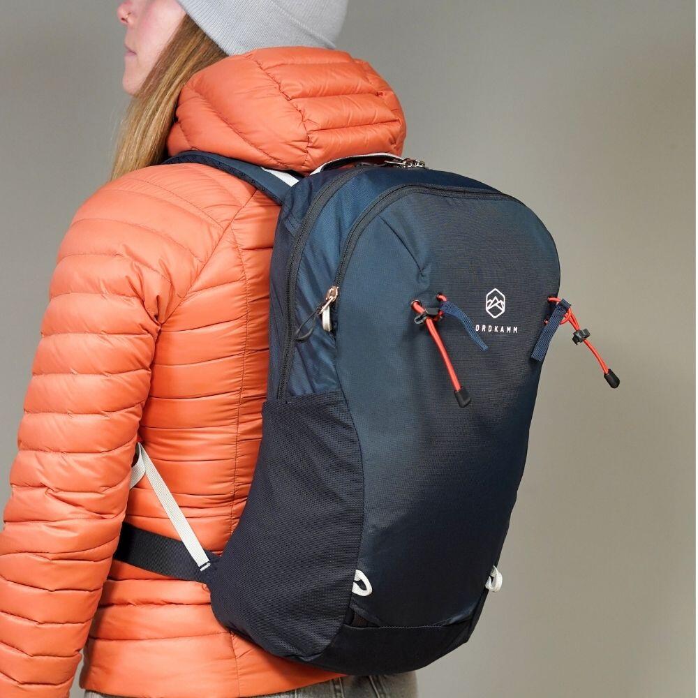 Wandelrugzak vrouwen mannen 20 liter lichtgewicht dagrugzak 20L, daypack blauw 4/7