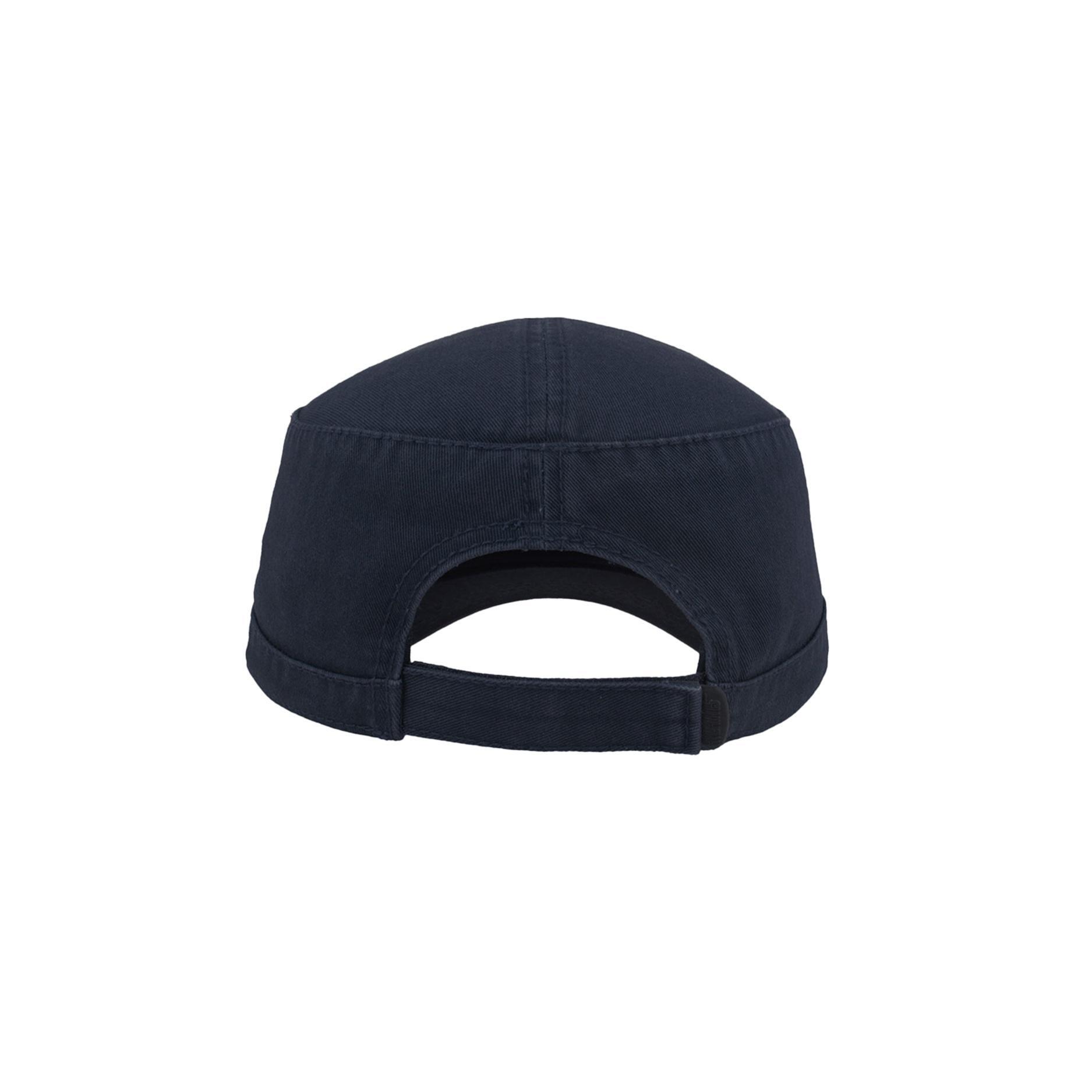 Chino Cappellino Con Visiera In Cotone Modello Militare Adulti/Unisex Atlantis 2/4