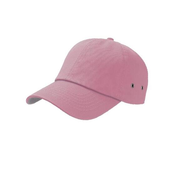 Casquette 6 Panneaux ACTION Mixte (Rose)