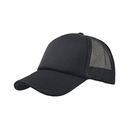Rapper 5 Panel Trucker Cap (Wit/Rood/Roodkleurig)
