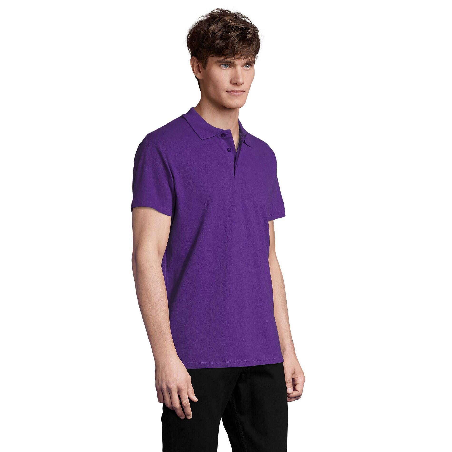 Polo SPRING Homme (Violet Foncé) 3/4