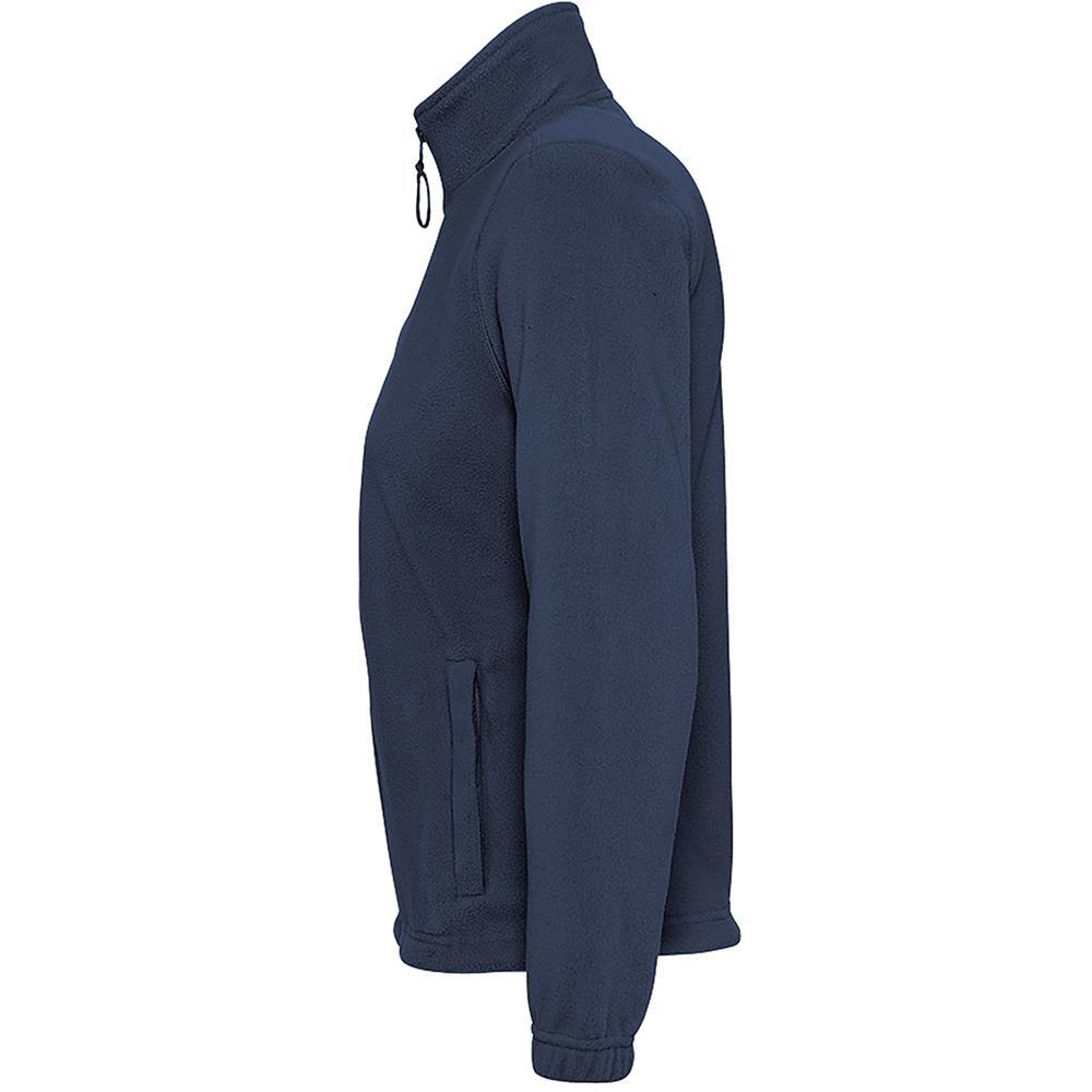 Giacca In Pile Con Cerniera Donna SOLS North Blu Navy 3/4