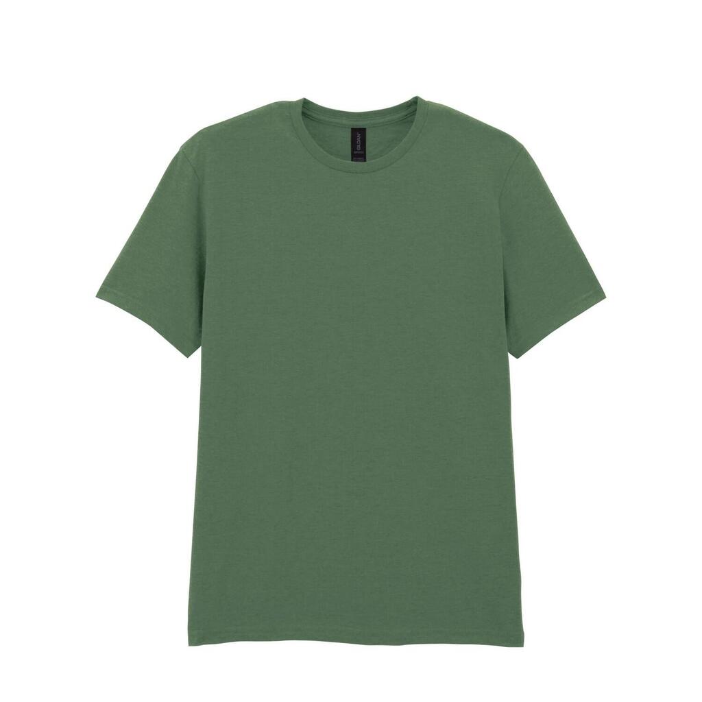 Unisex Adult Softstyle Plain Cotton TShirt (Military Green)