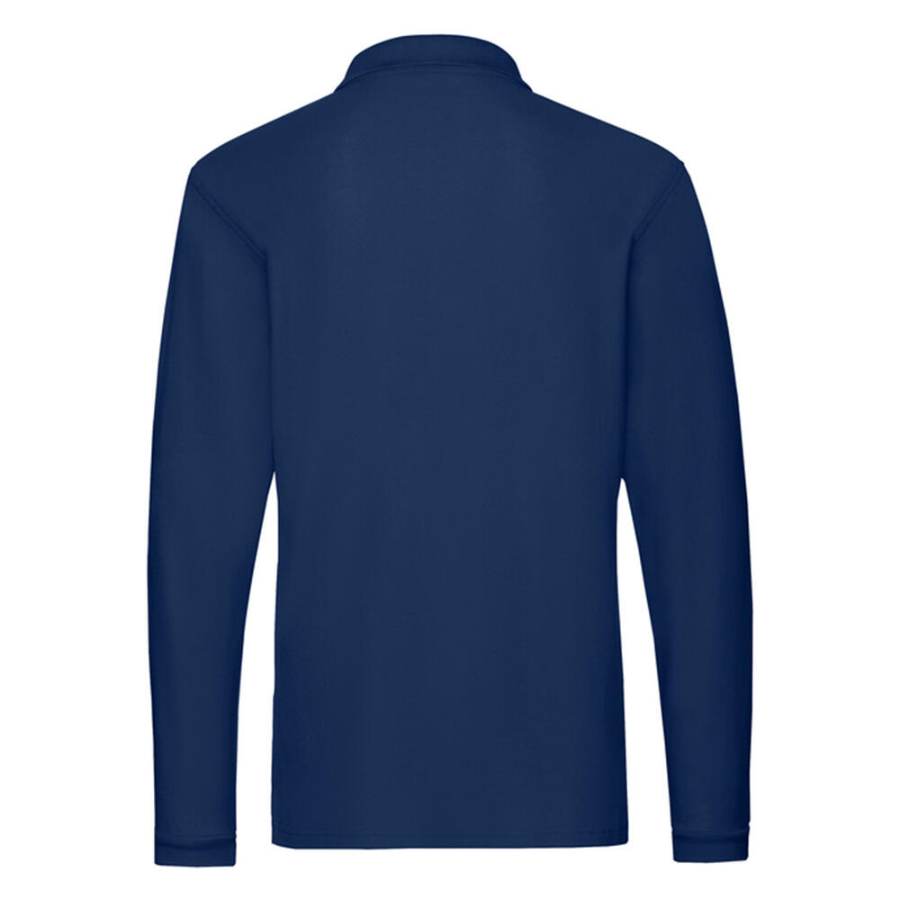 Polo Premium de Manga Larga para Hombre Marino 2/3