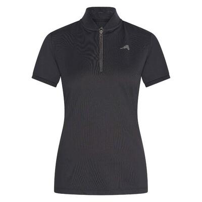 Damska koszulka jeździecka z zamkiem błyskawicznym Euro-Star Ramona