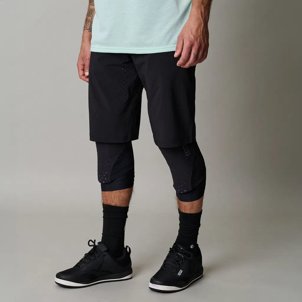 ION MTB Short Plus Iconic LT Black Men's 5/5