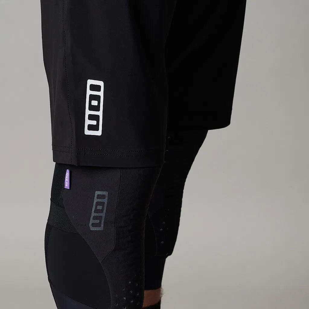 ION MTB Short Plus Iconic LT Black Men's 3/5