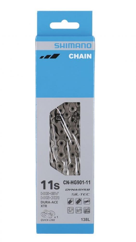 Shimano Schaltungskette CN-HG901 138 Glieder 11-fach m. Verschlußglied 2/2