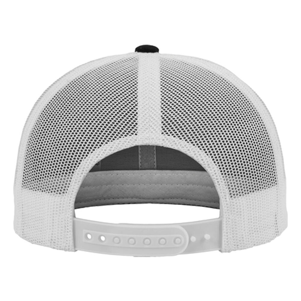 Trucker Cap Zweifarbig Damen und Herren Schwarz/Weiß 2/3