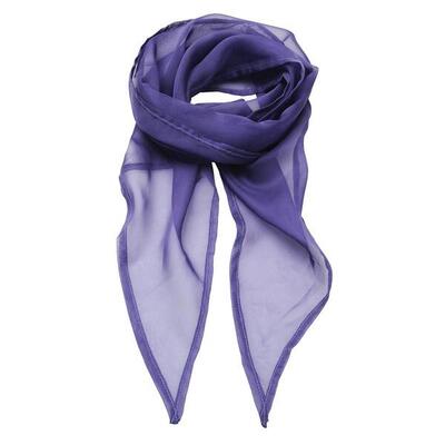 Dames chiffon sjaal (turquoise)