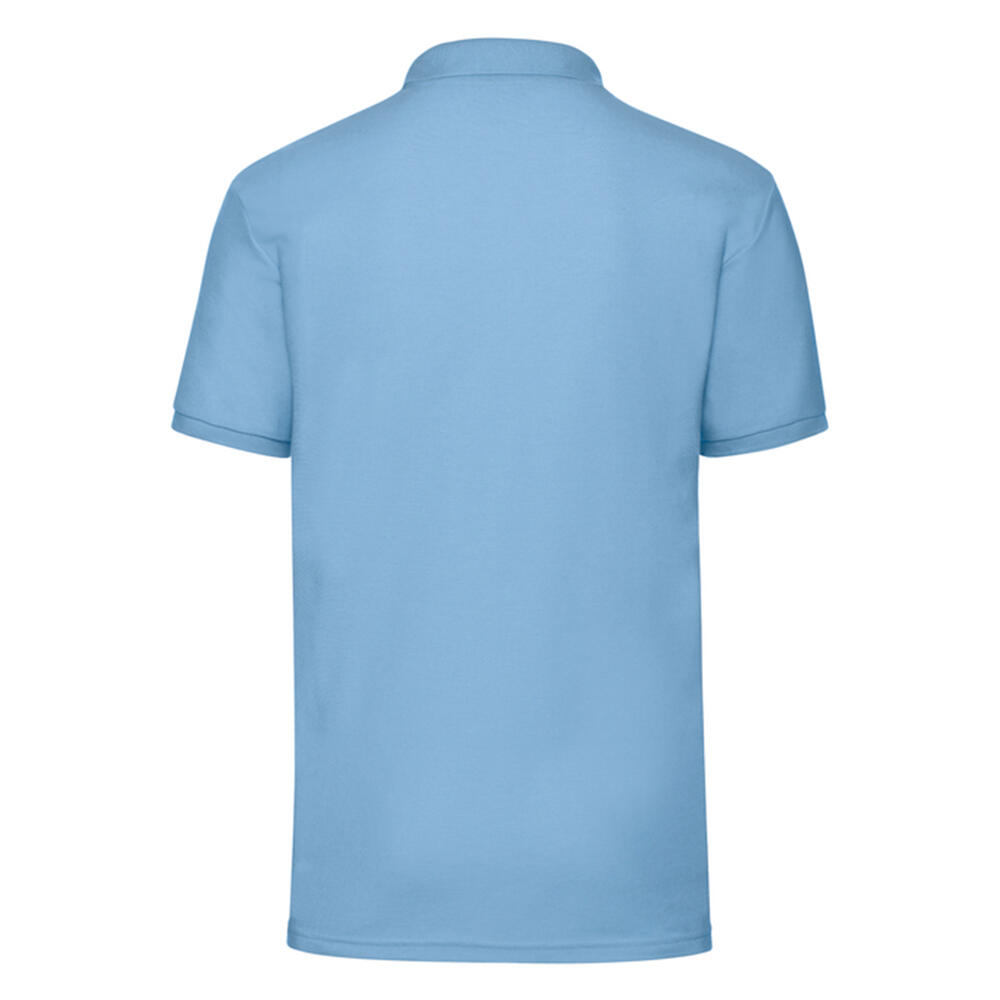 Polo 65/35 de Pique para Hombre Azul Cielo 2/3