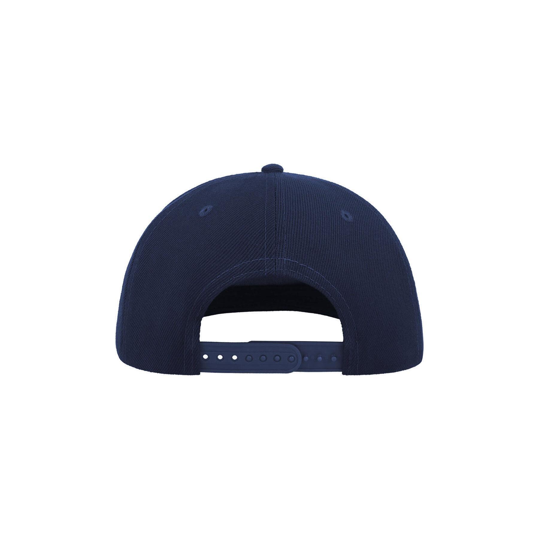 Casquette Visière Plate Mixte (Bleu Marine) 2/3