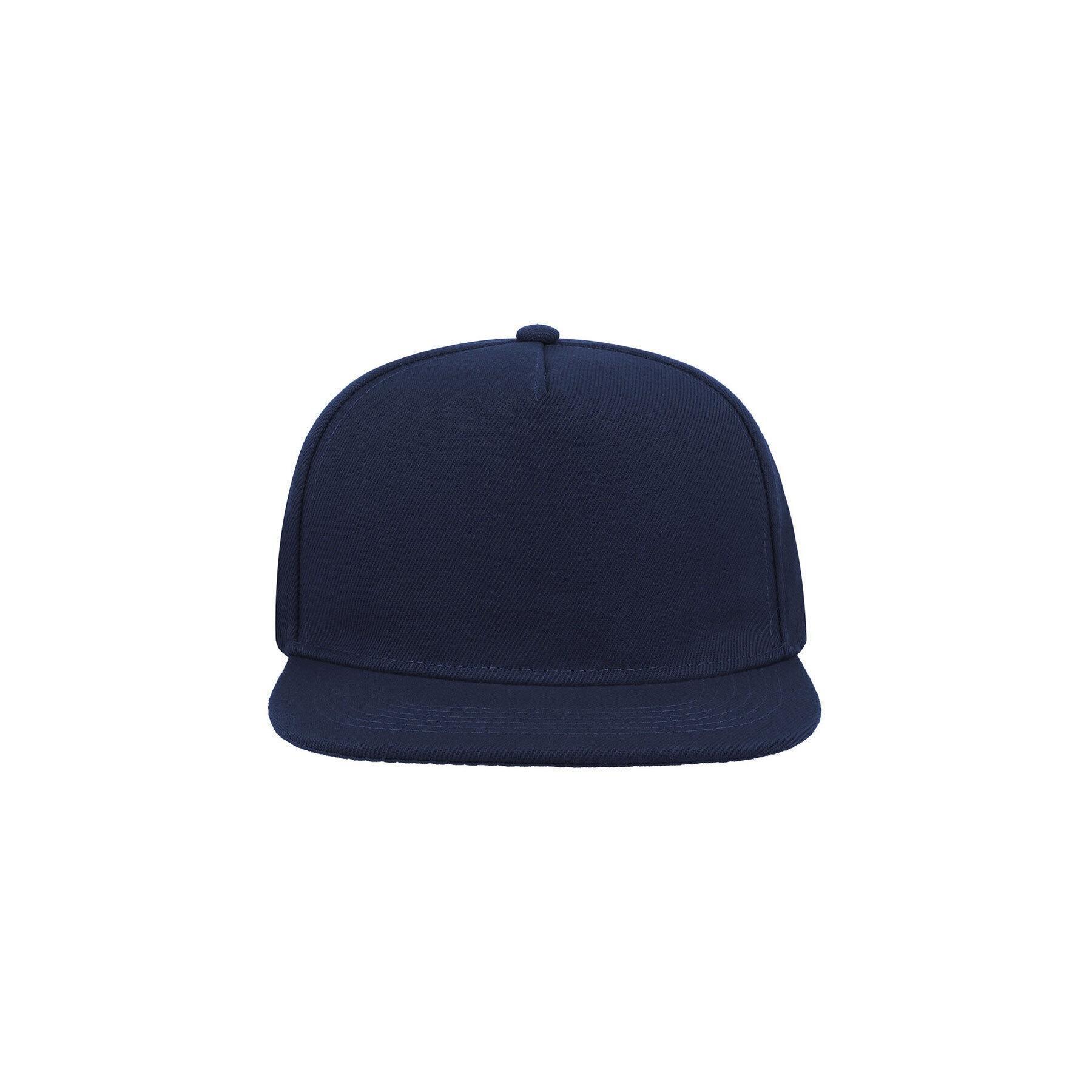 Casquette Visière Plate Mixte (Bleu Marine) 3/3