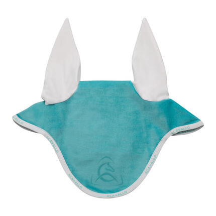 Bonnet anti-mouches pour cheval en silicone Acavallo Lycra