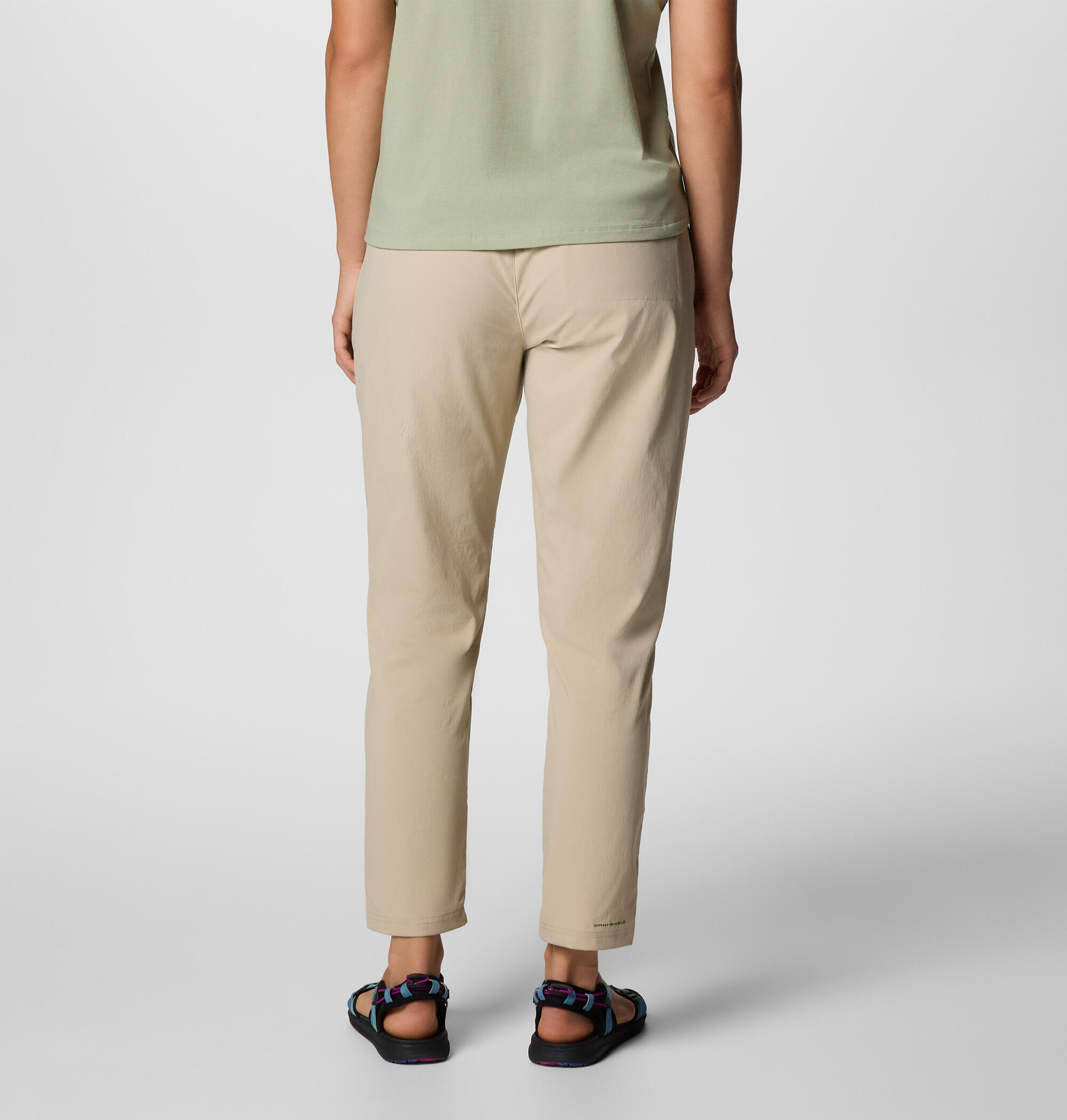 Women's Columbia Cedar Fluid Beige Trousers 4/6