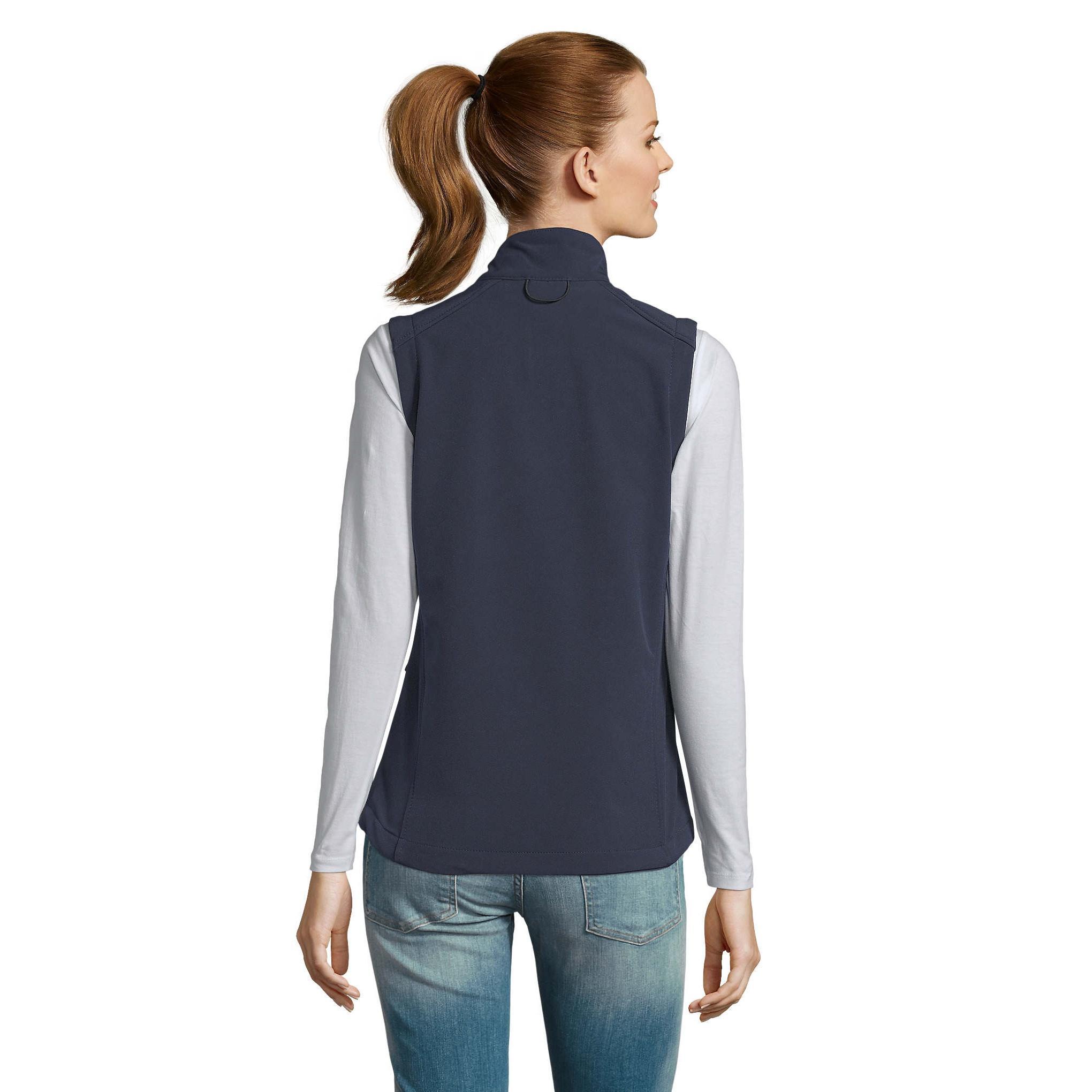 Veste Softshell Sans Manches RALLYE Femme (Bleu Marine) 4/5