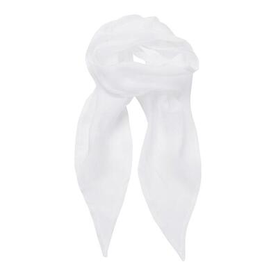 Dames chiffon sjaal (turquoise)