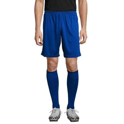 Unisex basis san siro 2 shorts voor volwassenen (wit)