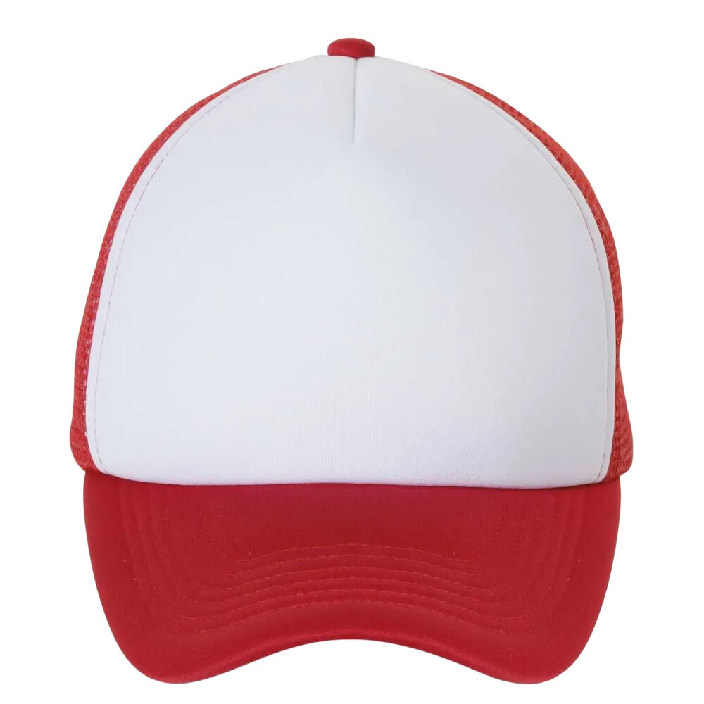 SOL'S Boné de basebol com bloco de cores Bubble Branco / Vermelho