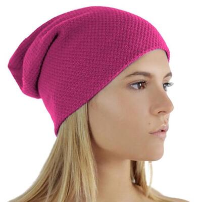 Snobby waffle knit beanie (olijf)