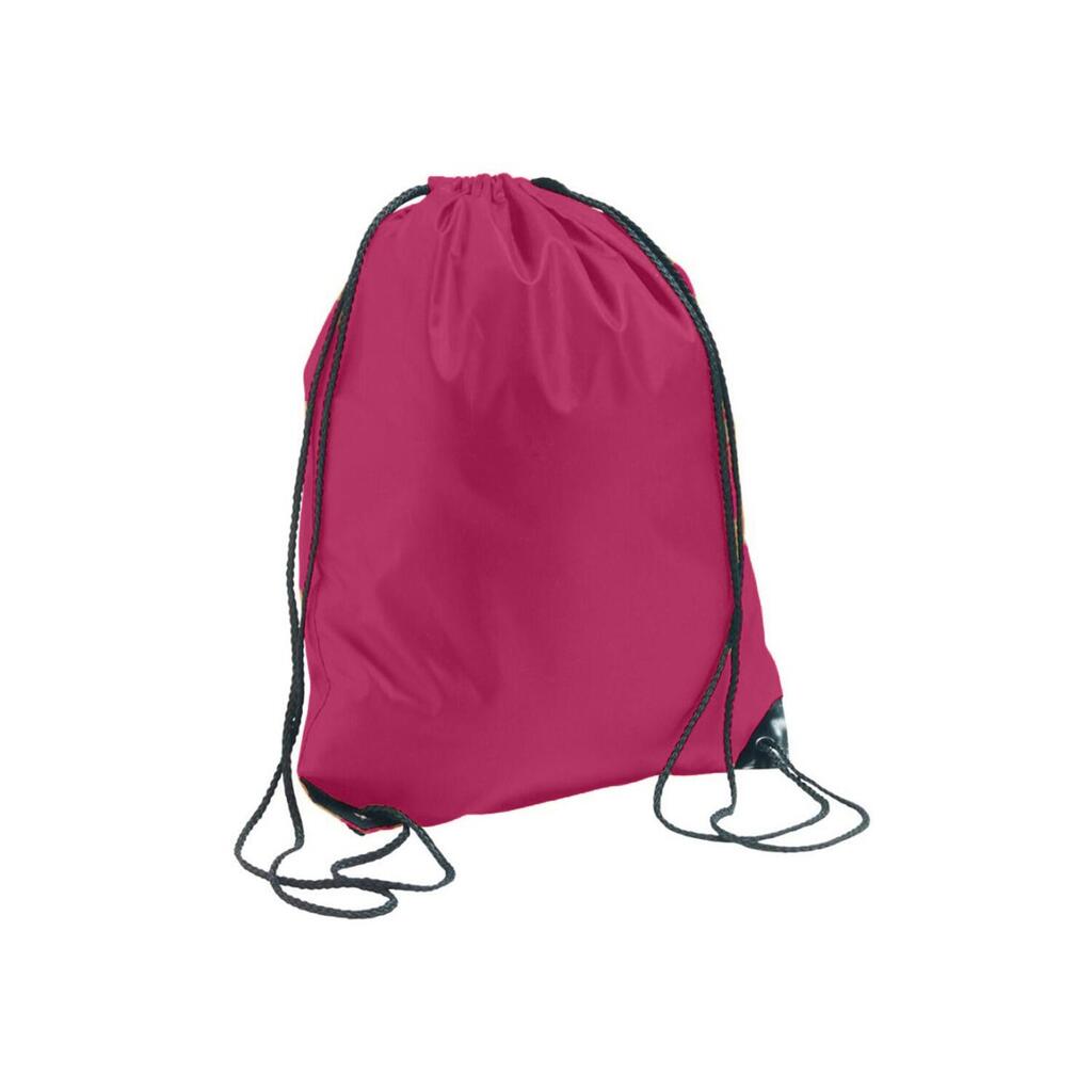 Urban Plain Drawstring Bag (Flash Pink)