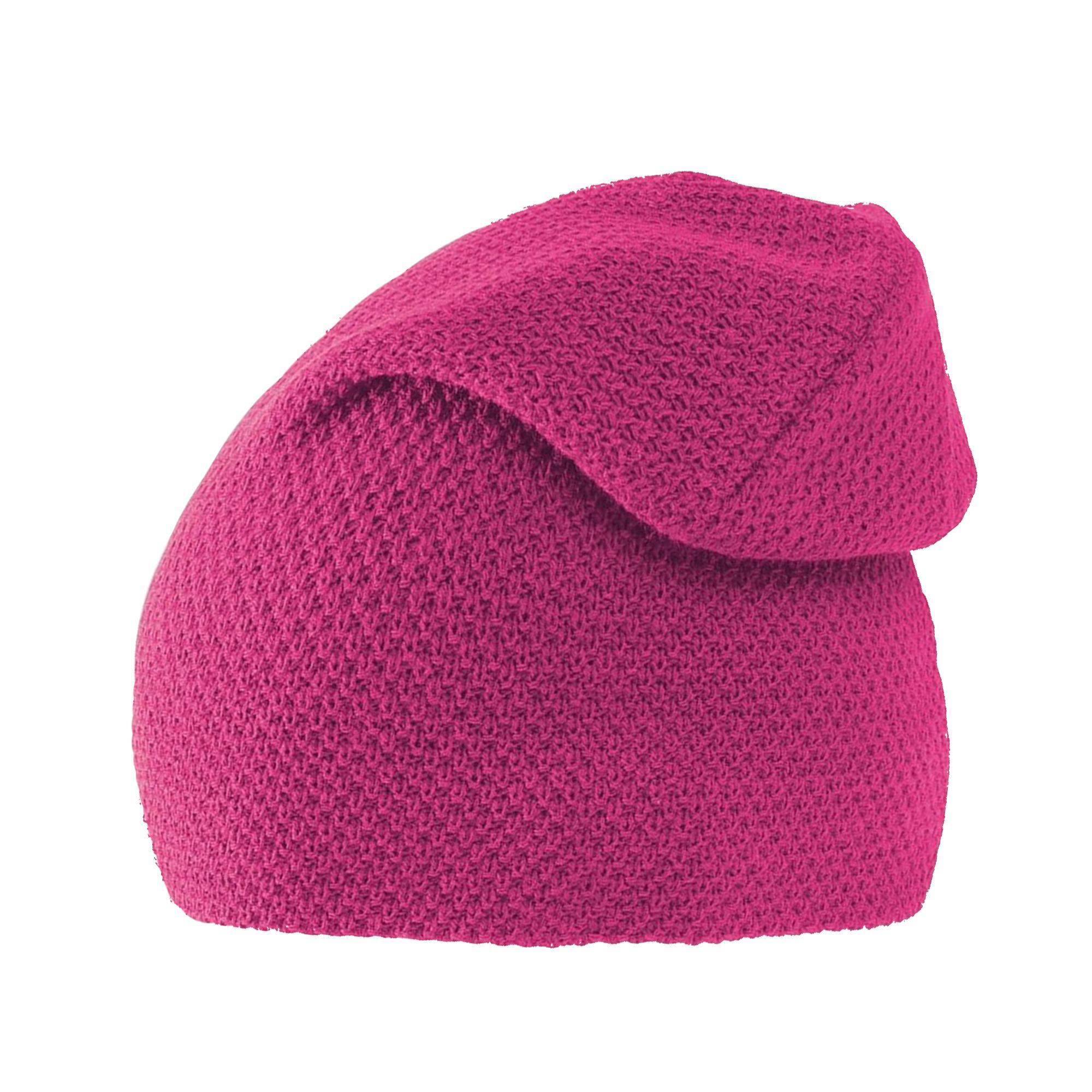Berretto Lavorato A Maglia Tipo Nido D´ape Adulti/Unisex Atlantis Snobby Fucsia 2/3