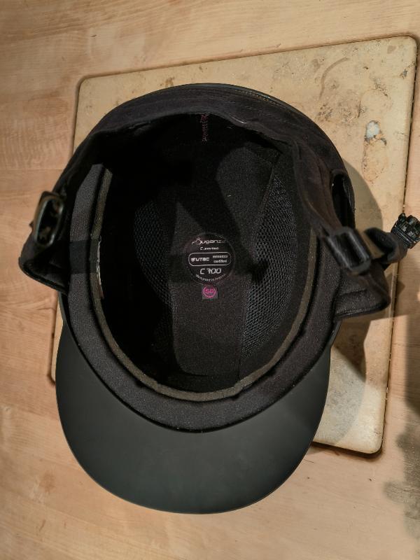 Casque équestre Fouganza noir 4/5