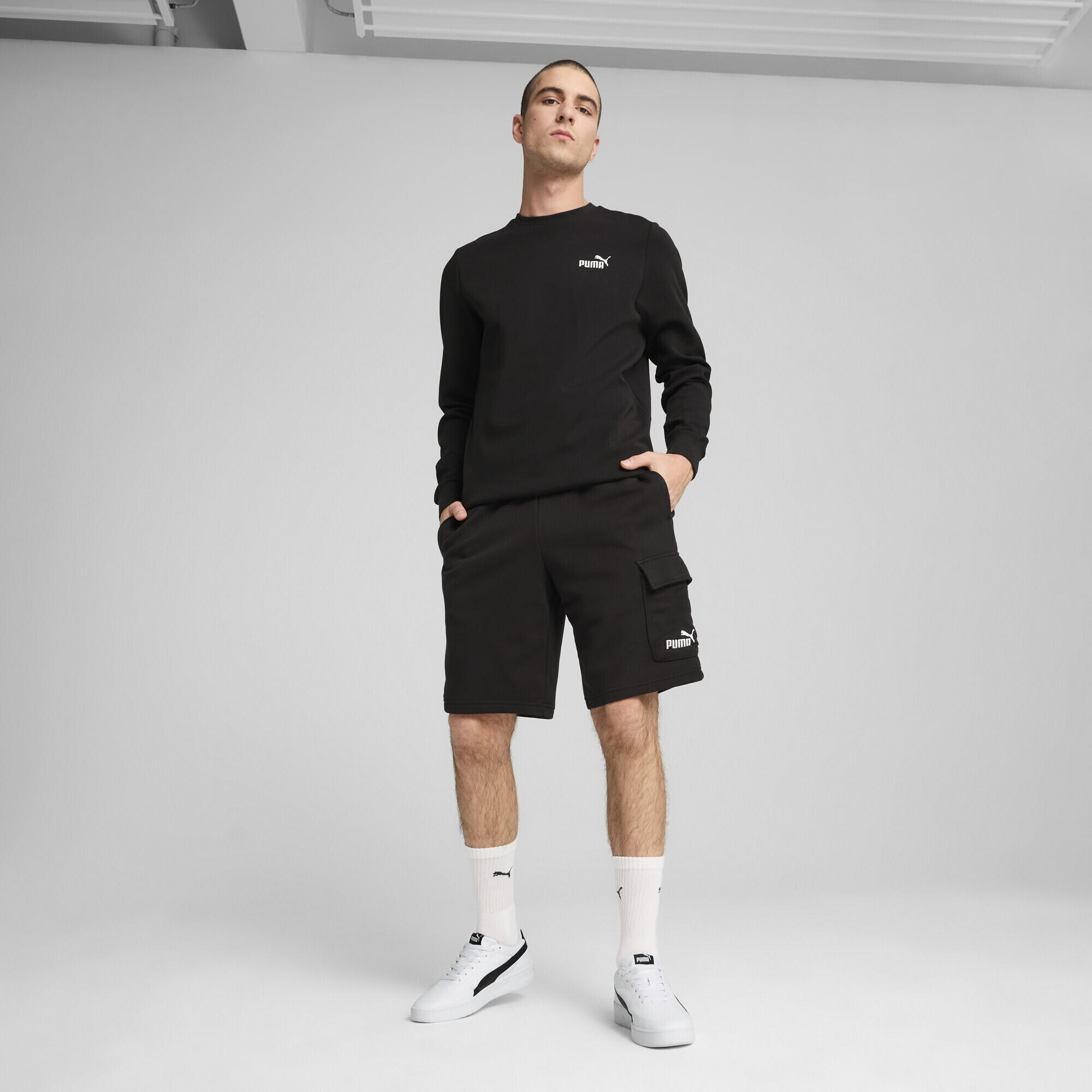 Essentials No. 1 Logo 10" Cargoshorts Herren PUMA 4/7